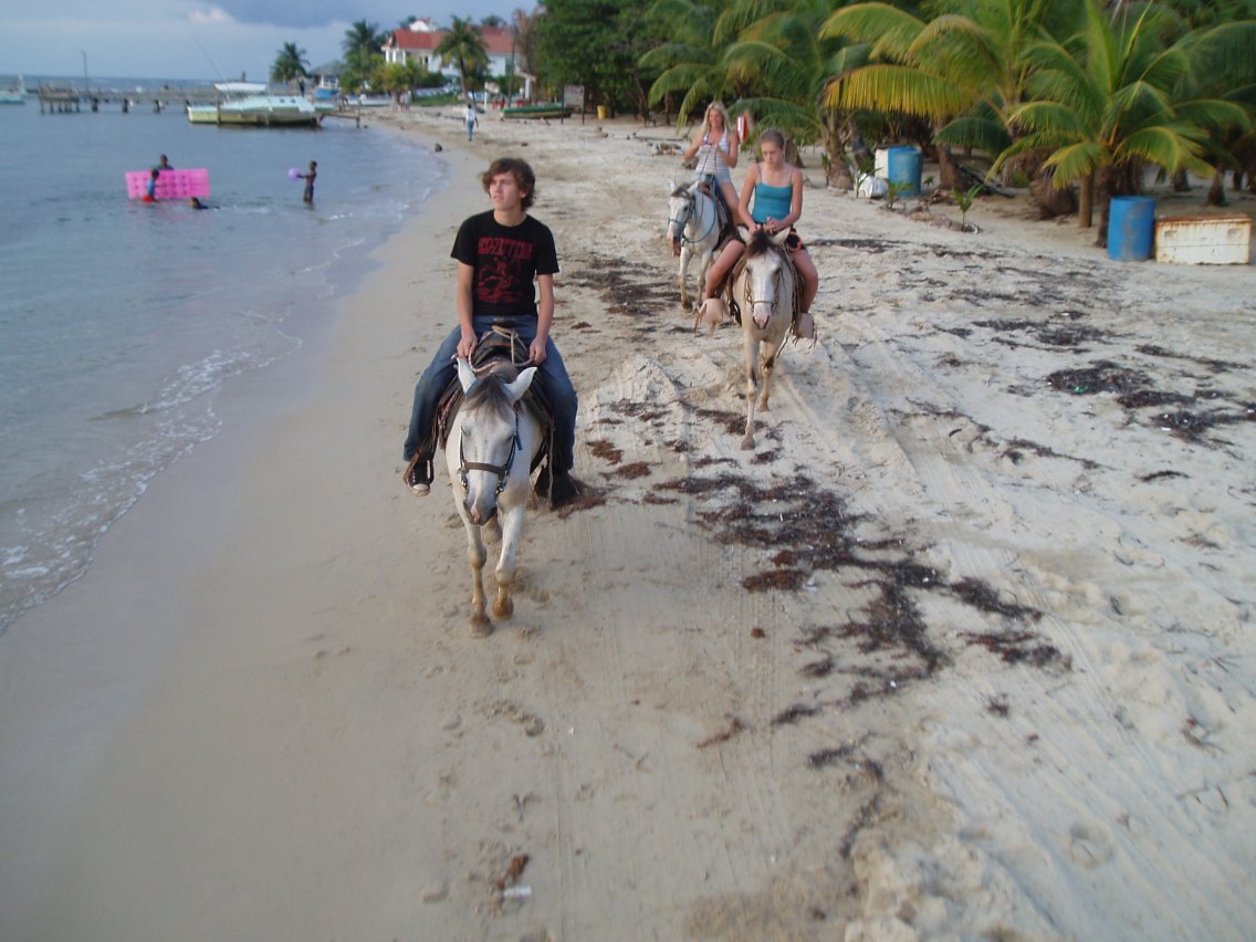 Roatan Horse Ride on the Beach