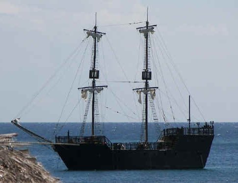 Roatan Pirate Ship