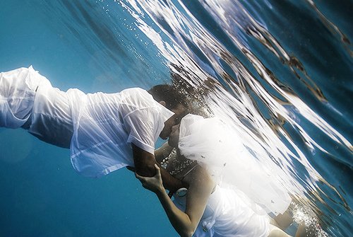Roatan Underwater Wedding