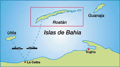 The Bay Islands - Roatan Honduras